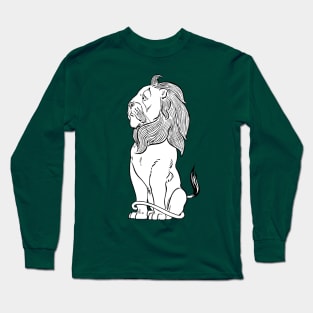 Lion from the Wizard of Oz Long Sleeve T-Shirt